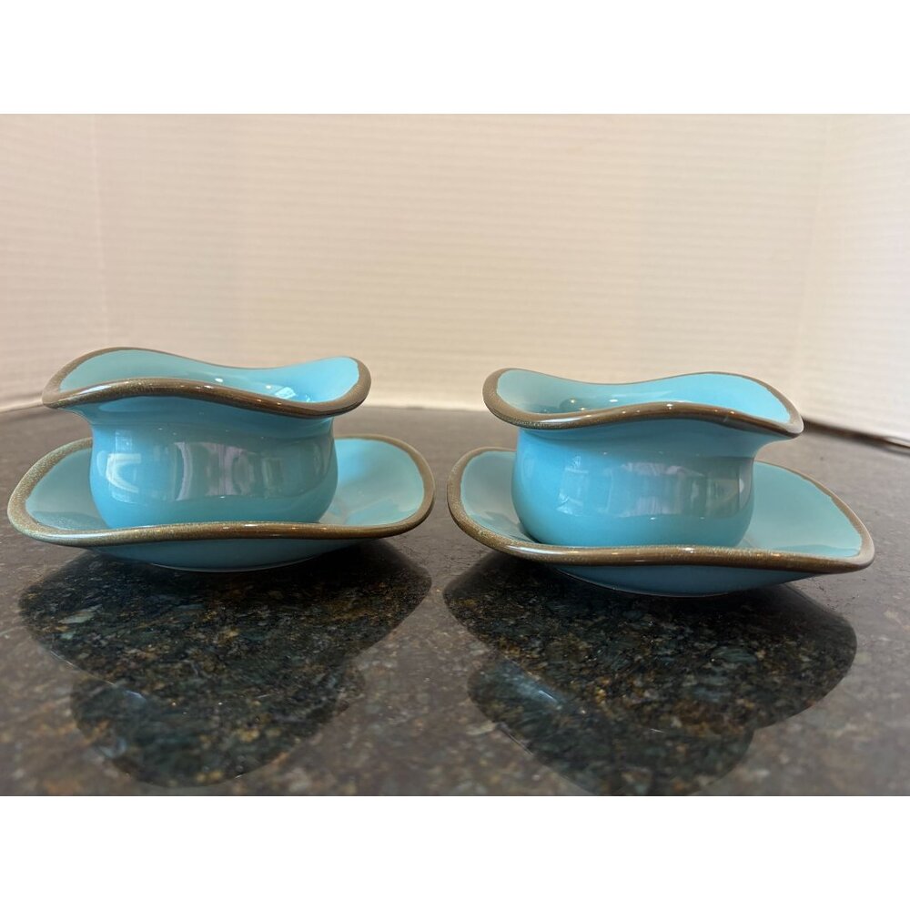Southern Living at Home, Tuscan Tidbit Bowls and Saucers (Quantity 2)